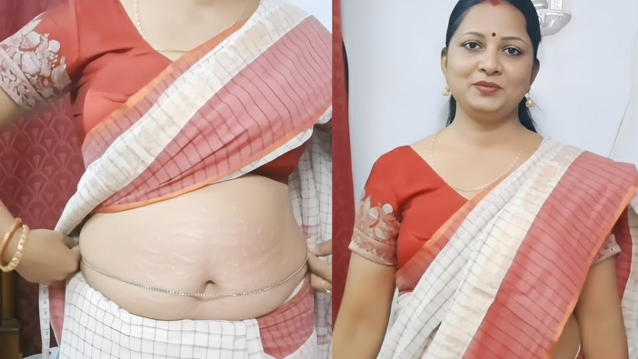 Pregnancy Stretch Marks? Best Saree Styling & Skincare Tips