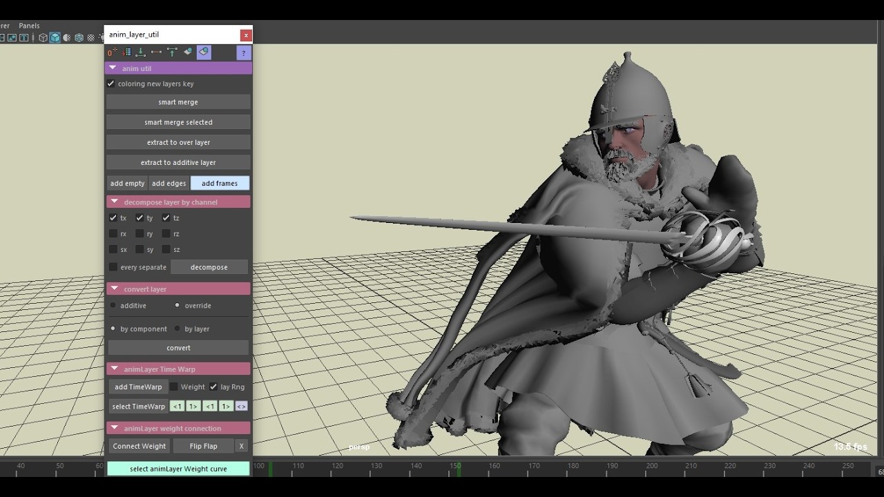 advanced Animation Layer tool Update RUS Хелп, таймварп и многое другое ...