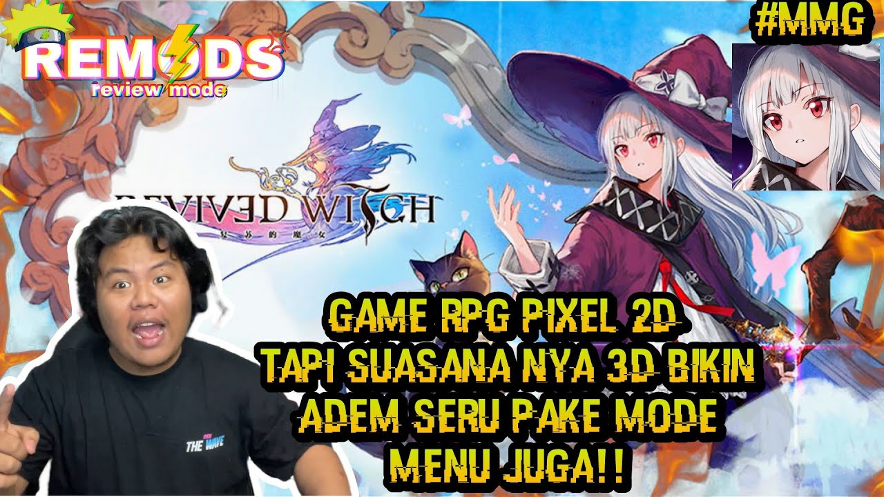 REVIEW GAME RPG PIXEL TAPI DENGAN SUASANA YANG 3D INDAH Revived Witch