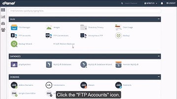OneHoster’s cPanel tutorials:  How to Create an FTP Account in cPanel