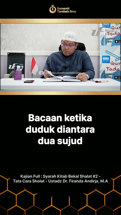bacaan ketika duduk diantara dua sujud