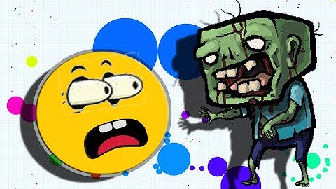 NEW AGAR.IO CELLS VS ZOMBIE