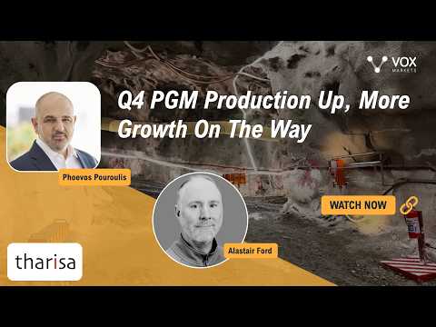 Tharisa: Q4 PGM production up, more growth on the way
