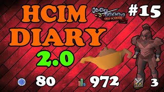 OSRS | Level 3 HCIM Diary 2.0 | #15 Architectural Alliance Complete   48 Slayer!