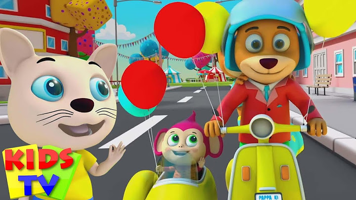 Papa Ka Scooter, पापा का स्कूटर, Hindi Rhyme for Kids