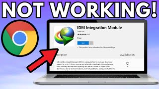 How to fix IDM is not working in Google Chrome