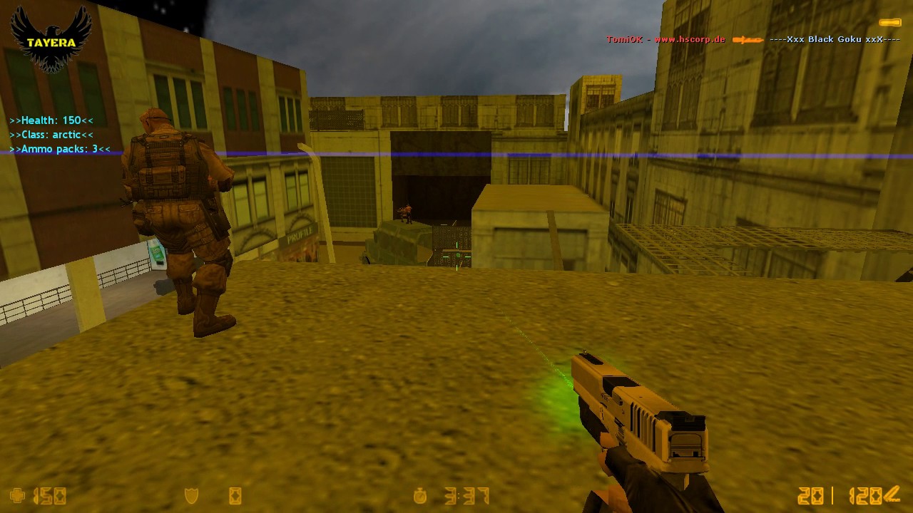 ZOMBIE ESCAPE ROUND ON COUNTER-STRIKE: 1.6, CS 1.6, ze_atix_helicopter
