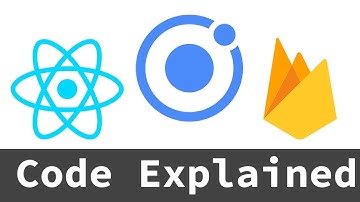 Ionic + React + Firebase #3: Code explained