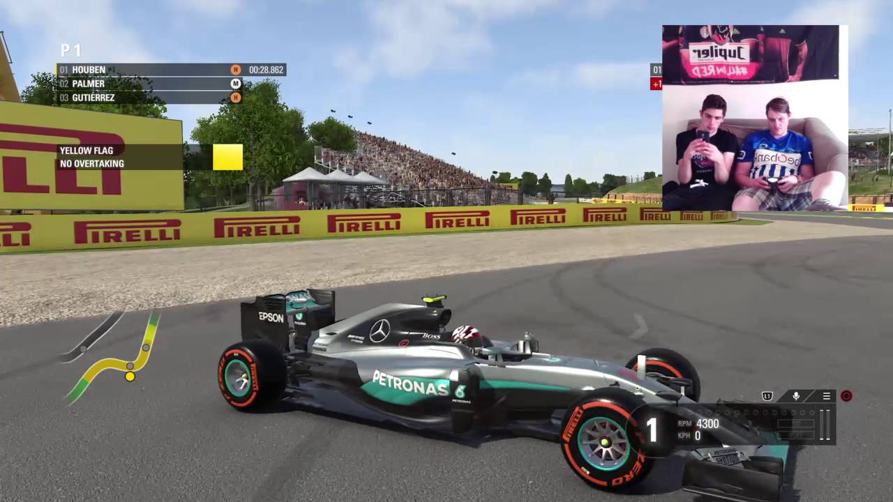 F1 2016 career mode  ps4 hd