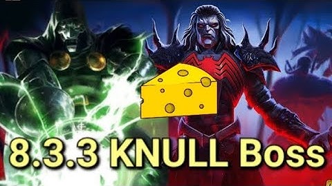 Act 8.3.3 Knull Boss | Solo | Cheese |
