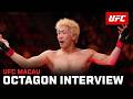 Rei Tsuruya Octagon Interview | UFC Macau