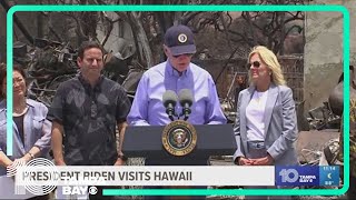 Biden says federal government will help Maui 'for as long as it takes' to recover from wildfire