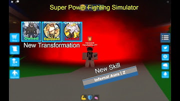 *NEW UPDATE* Super Power Fighting Simulator New Skill & Transformation! |Roblox| 2020
