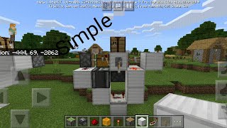 Simple block swapper circuit bedrock edition