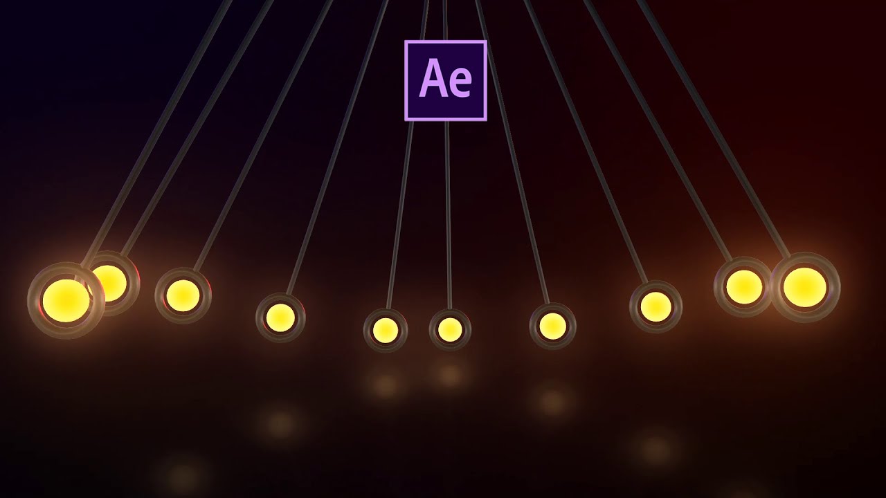 Tutorial Pendulum Waves Show in Element 3D After Effects YouTube