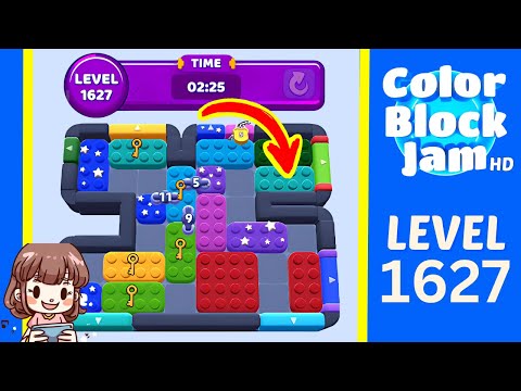 Color Block Jam Level 1627 walkthrough video preview