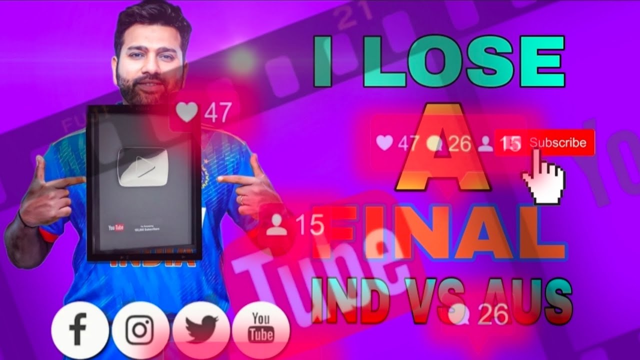 i lose a Final /ind vs aus / RC24 /JAEID GAMERS