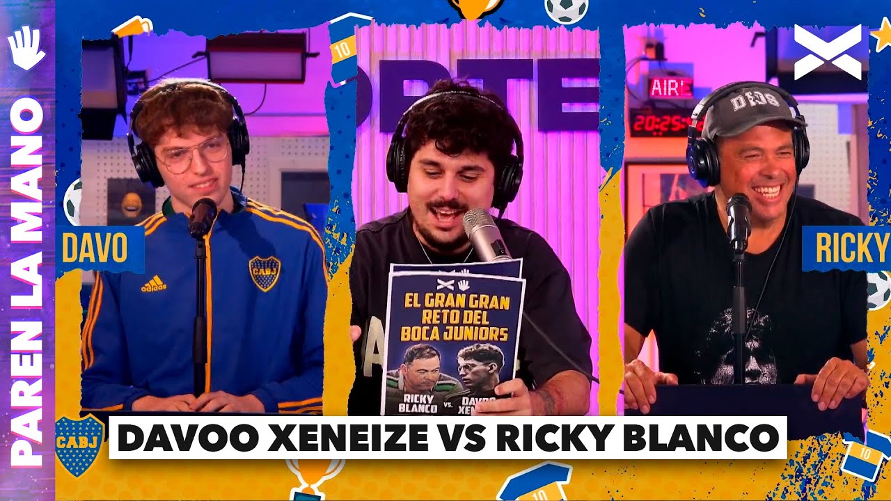 EL GRAN GRAN RETO DEL BOCA JUNIORS | #ParenLaMano | Vorterix