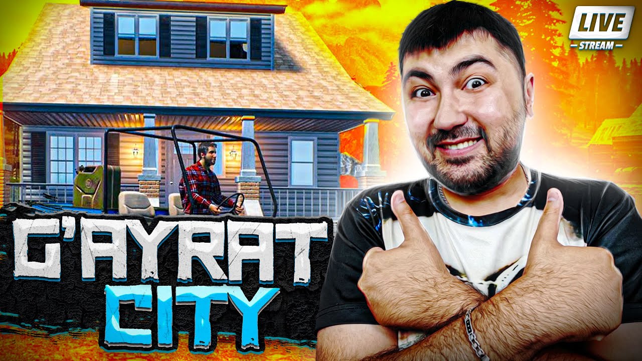 RANCH SIMULATOR / G'AYRAT CITY / JONLI EFIR