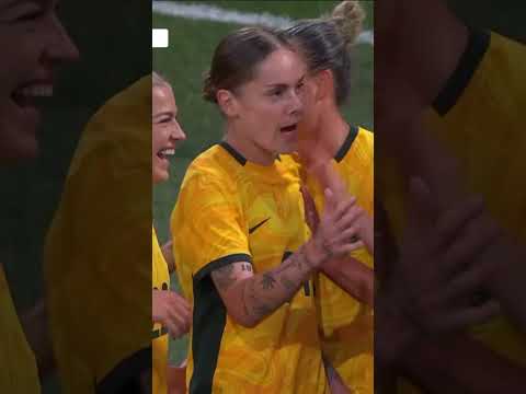 When The Matildas Outclassed Chinese Taipei In 2 Minutes! 🤯⚽️ #Matildas #Sharn Freier
