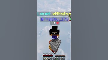 One Block Bedwars #minecraft #hypixel #oneblock #viral #fyp