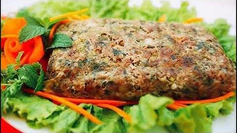 THƠM NGON THỊT BĂM GÓI NƯỚNG CỦA ĐỒNG BÀO THÁI TÂY BẮC