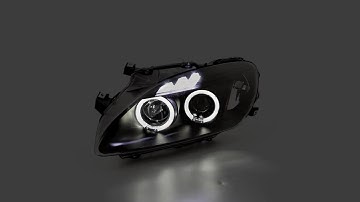 SPECDTUNING DEMO VIDEO  2000 2003 HONDA S2000 HALO LED PROJECTOR HEADLIGHTS