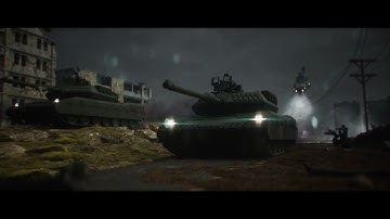 Night War Scene – UE5 & Nuke Breakdown + Final Cinematic