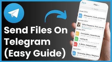 How to Send File In Telegram ! [EASY STEPS]