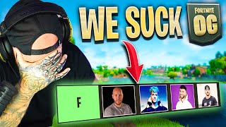 WE SUCK AT OG FORTNITE