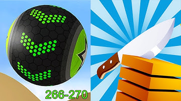 Going Balls VS Slice it All Android iOS Gameplay (Level 266-270)