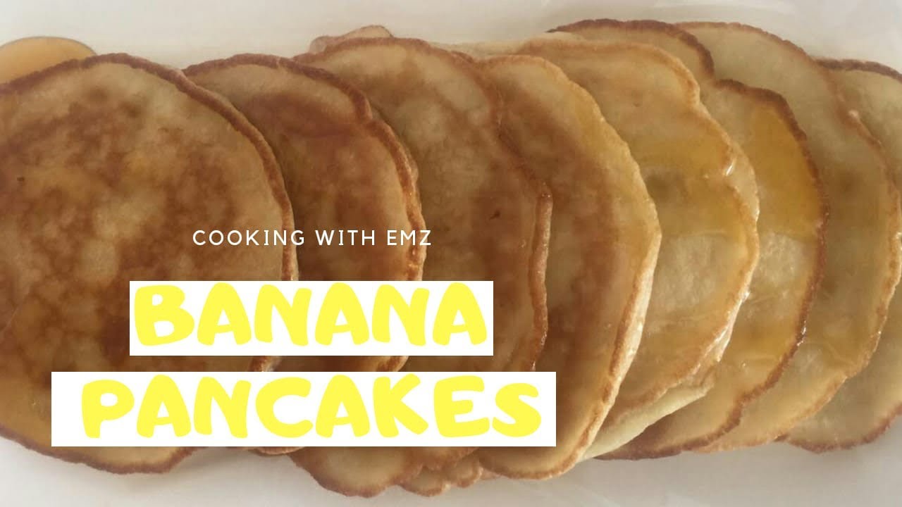 TASTY BANANA PANCAKES RECIPE/HOW TO MAKE BANANA PANCAKES/HEALTHY BANANA