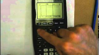 Finding exponential equation from data