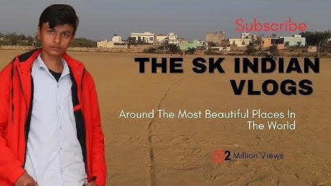 MSJ College Ground Bharatpur Rajasthan|| My Frist Vlogs|| #TheSkIndianVlogs