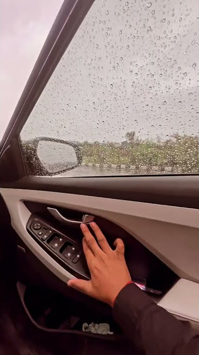 Hyundai creta sx Turbo IVT status berkendara mobil hujan video status WhatsApp dunia