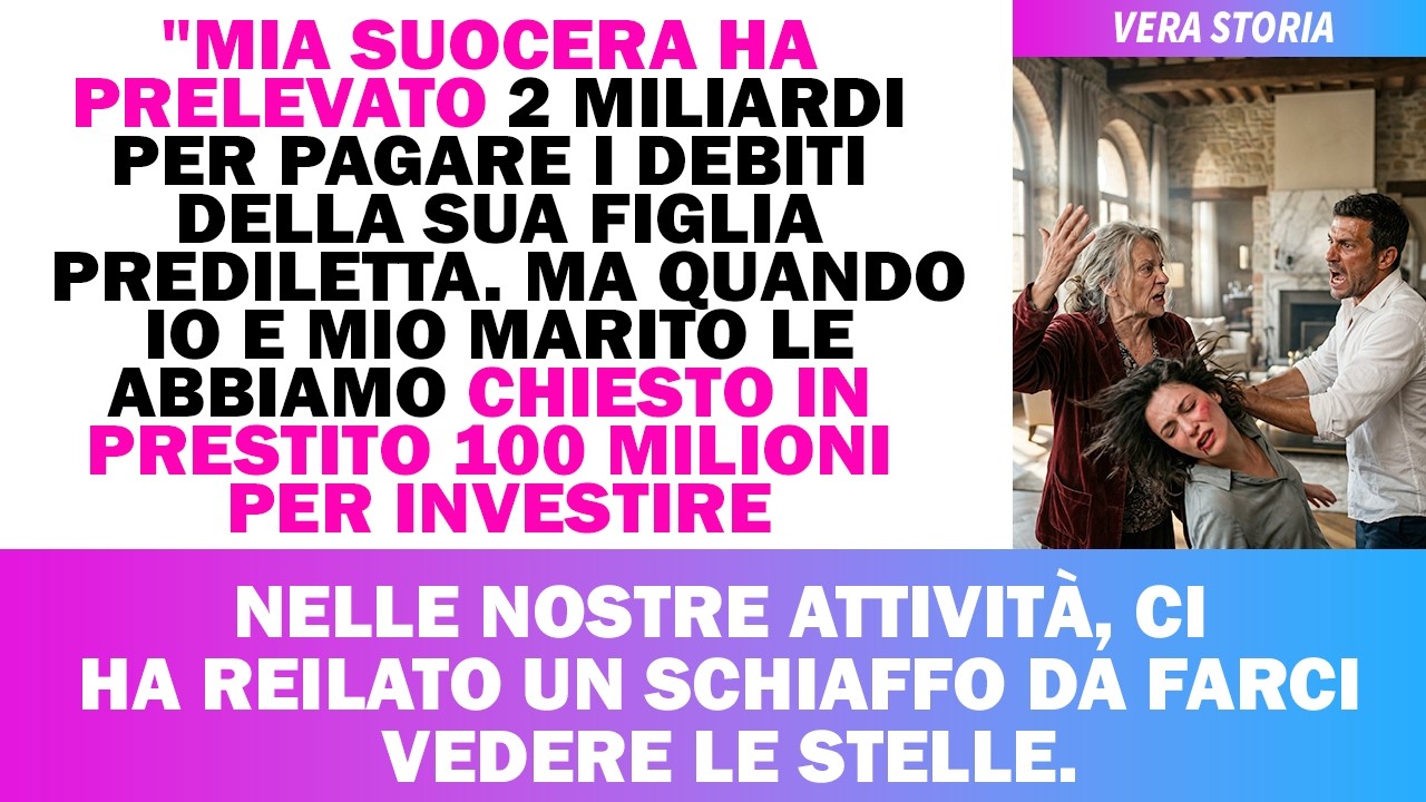 L'orologio aveva appena battuto le sei e mezza quando il cancello di ferro battuto fu scosso da colpi violenti. Clara, la sorella preferita di mio marito, irruppe in casa con i capelli spettinati...