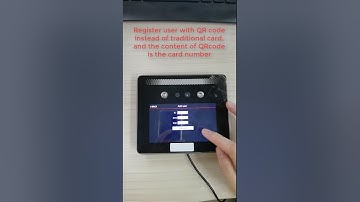 Face Recognition Time Attendance Access Control With QR Code Reader