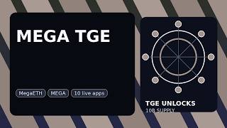 MegaETH TGE Set After App KPI as MegaETH TGE Set Unlocks MEGA Details