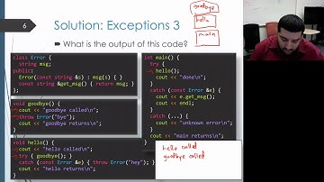 EECS 280: Lecture 23 Exercise 3: Exceptions 3