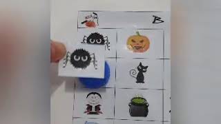 Bingo Halloween/Bingo activity for children/Visual Discrimination Game for kids screenshot 3