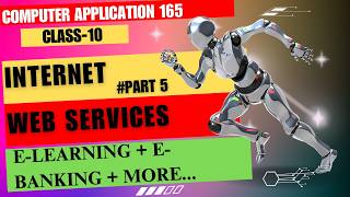 “E-Learning & E-Banking Explained 💻 | Class 10 Computer Applications CBSE”