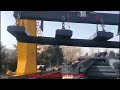 Steel Rebar bundle handling magnet spreader