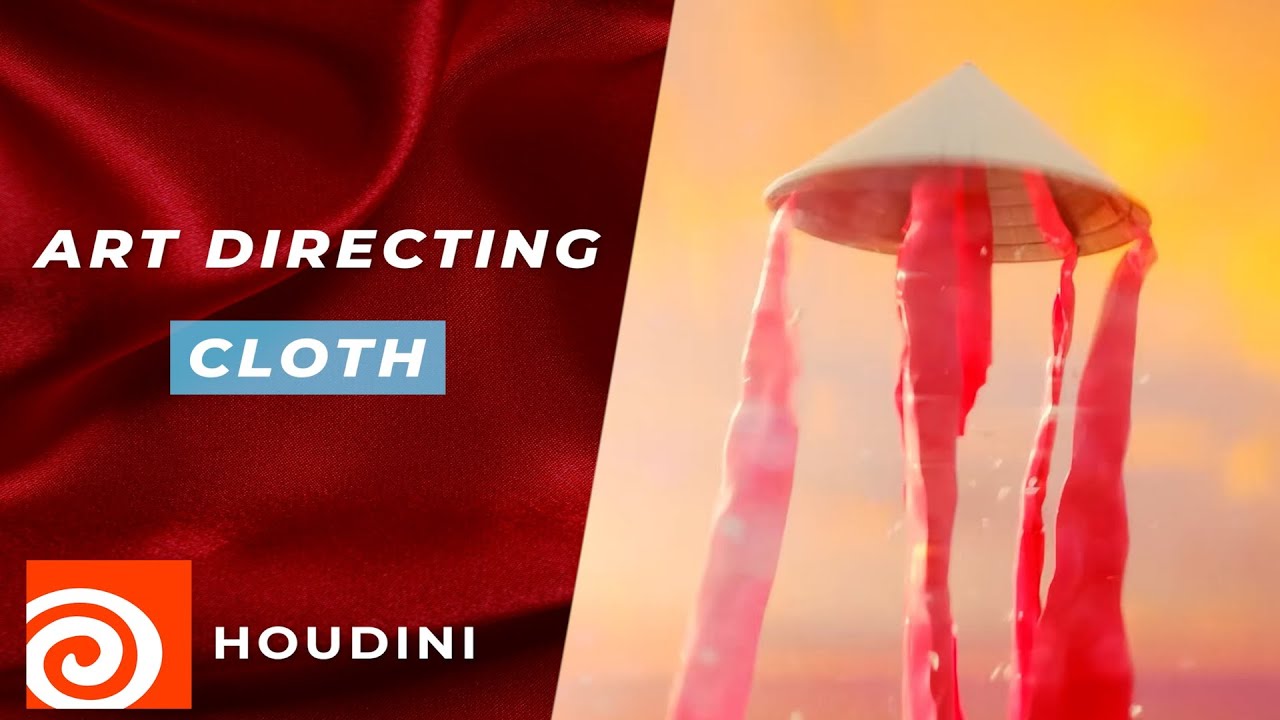 Art Directing Cloth Simulation | Houdini Tutorial - YouTube