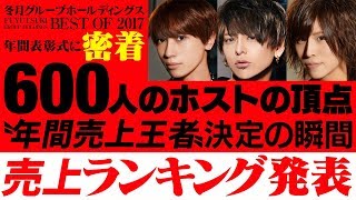 600人のホストの頂点。売上ランキング発表。1億円ホスト