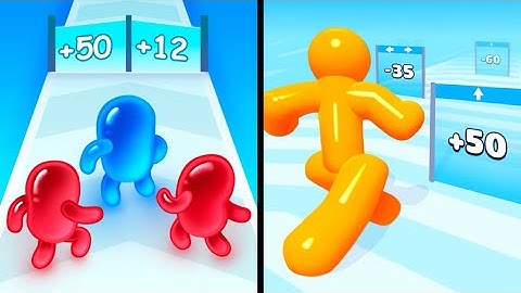 ADVENTURE GAME: TALL MAN RUN VS JOIN BLOB New Levels Big New Update Max iOS Gameplay. LEVEL 9999