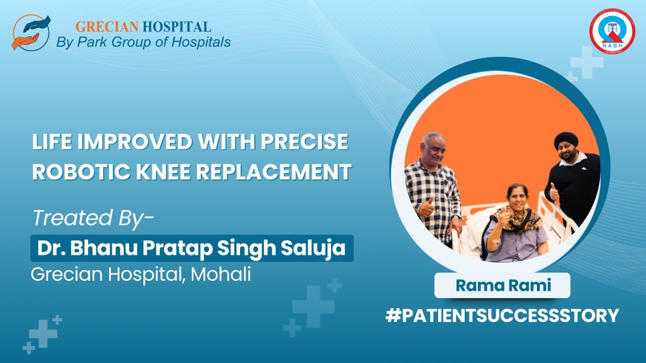 Life Improved with Robotic Knee Replacement | Patient Testimonial | Dr. Bhanu Saluja