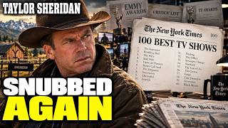 Taylor Sheridan's Entire TV Empire Just Got Snubbed by The New York Times — Again