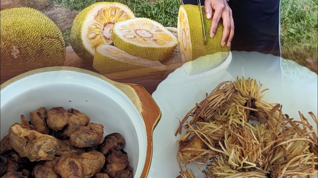 AFRICAN JACKFRUIT RECIPE AND HEARTBROKEN IN MY AFRICAN VILLAGE !!!! .