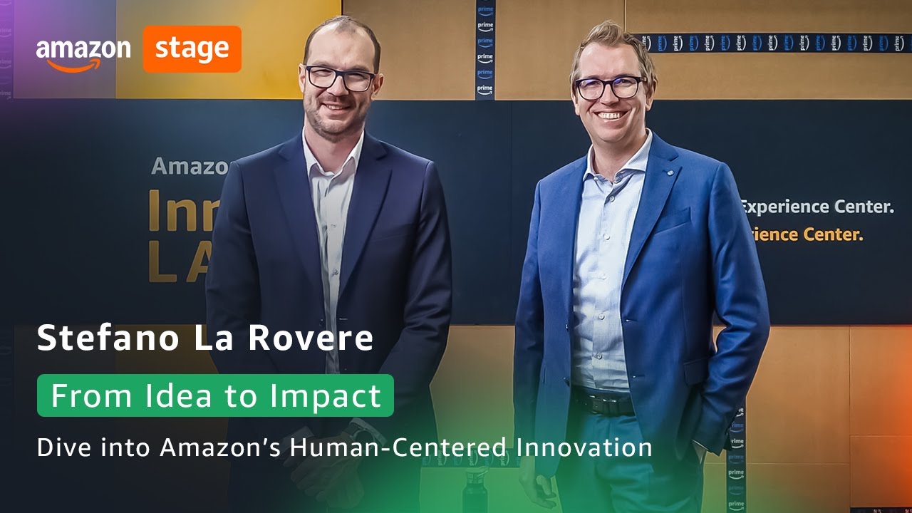 Coming Soon: Human-Centered Innovation at Amazon in the Amazon Stage Podcast