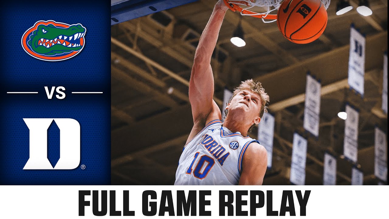 Florida vs. Duke Full Game Replay | 2025-26 ACC Men's Basketball